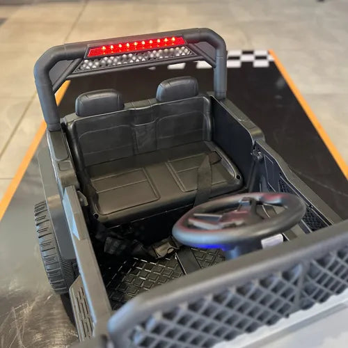 Jeep Elétrico Infantil Utv - Com Controle Remoto - Branco - Imagem 5