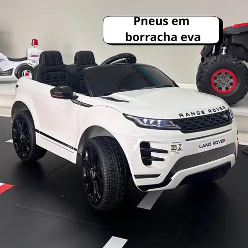 Land Rover Evoque Com Controle Remoto Elétrico Pneu Borracha - Imagem 4