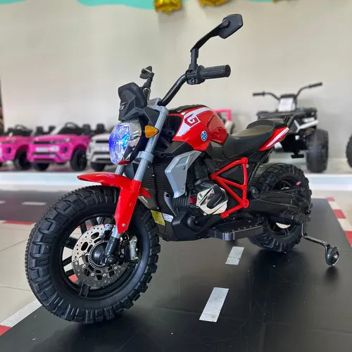 Moto Elétrica Infantil Bateria 12v - Com Mp3 Led E Som - Imagem 6