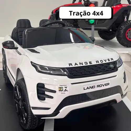 Land Rover Evoque Com Controle Remoto Elétrico Pneu Borracha - Imagem 3