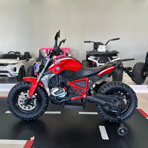 Moto Elétrica Infantil Bateria 12v - Com Mp3 Led E Som - Imagem 4