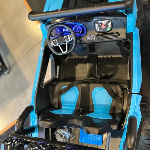 Jeep Utv Elétrico Infantil 12v Controle Remoto Som Músicas - Imagem 6