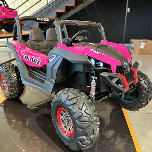 Jeep Életrico UTV-MX Infantil Controle Remoto Pneu Borracha - Imagem 4