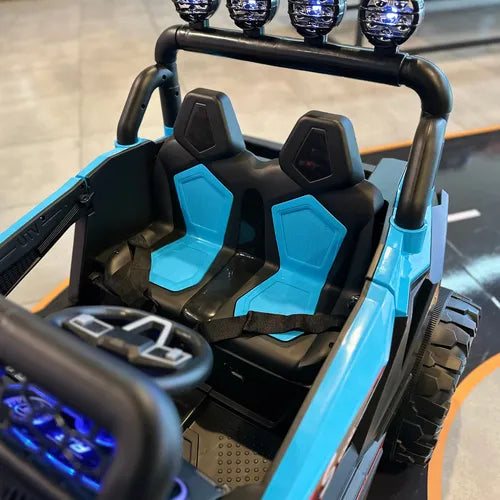 Jeep Utv Elétrico Infantil 12v Controle Remoto Som Músicas - Imagem 3